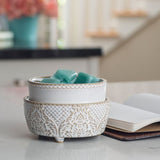 Vintage White 2-in1 Wax Warmer Wax Warmers Karma Koated