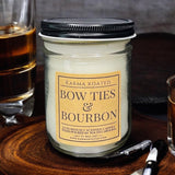 Bow Ties & Bourbon Single-Wick Candle 8oz