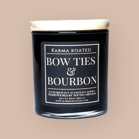 Bow Ties & Bourbon 2-Wick Candle 10oz