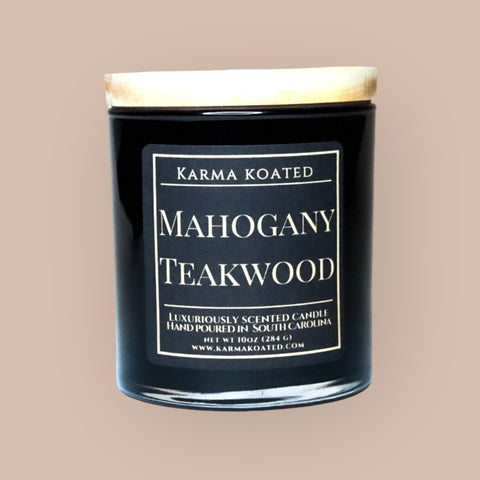 Mahogany Teakwood 2-Wick Candle 10oz