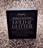 Gold and Glitter Bath Bomb Bath Bombs Karma Koated 