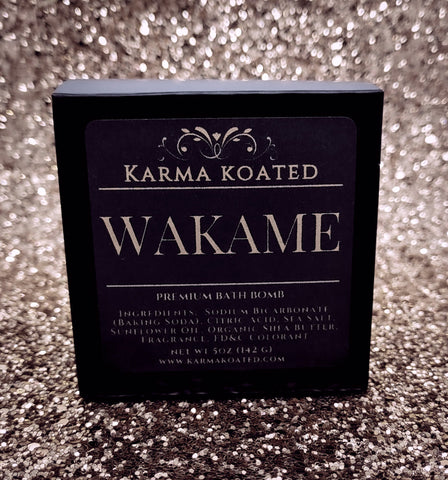 Wakame Bath Bomb Bath Bombs Karma Koated 