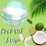 Coconut Lime Bath Bomb Bath Bombs Karma Koated 