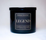 Legend 3-Wick Candle 25oz Candle Karma Koated 
