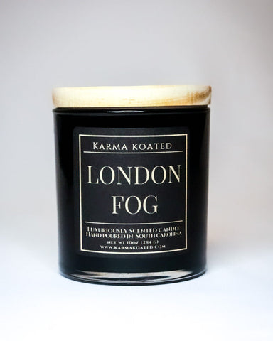London Fog 2-Wick Candle 10oz Candle Karma Koated 