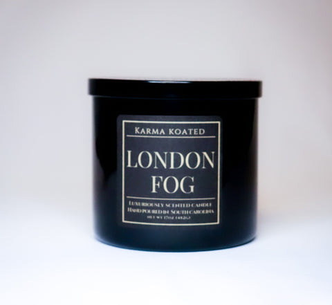 London Fog 3-Wick Candle 17oz Candle Karma Koated 