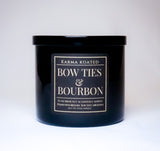 Bow Ties & Bourbon 3-Wick Candle 25oz Candle Karma Koated 