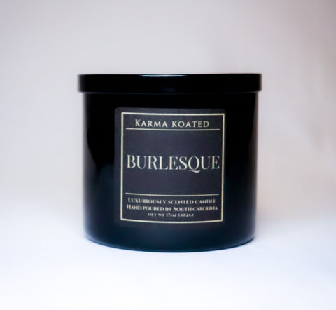 Burlesque 3-Wick Candle 17oz Candle Karma Koated 