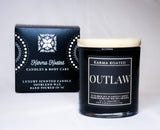 Outlaw 2-Wick Candle 10oz Candle Karma Koated 