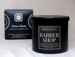 Barbershop 3-Wick Candle 17oz Candle Karma Koated 