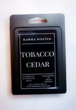 Tobacco Cedar Wax Melts Wax Melts Karma Koated 