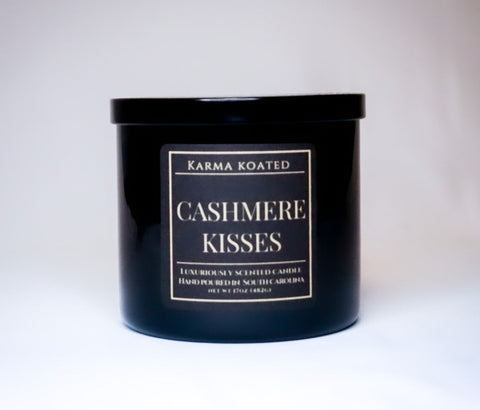 Cashmere Kisses 3-Wick Candle 25oz Candle Karma Koated 