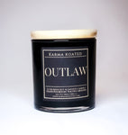 Outlaw 2-Wick Candle 10oz Candle Karma Koated 