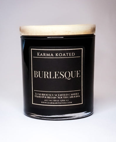 Burlesque 2-Wick Candle 10oz Candle Karma Koated 